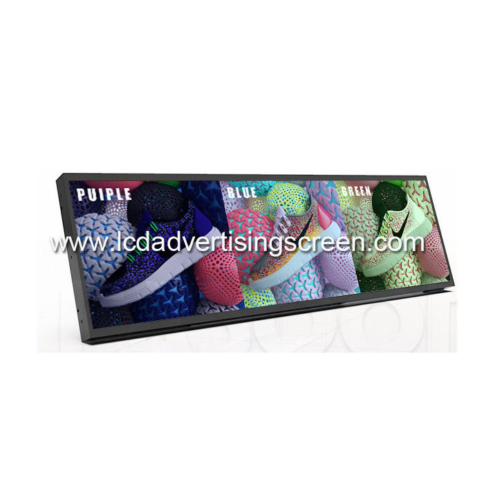 19'' Ultra Wide Stretched Bar Type TFT LCD Advertising Display Monitor