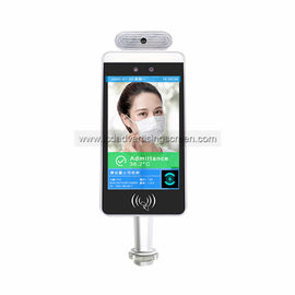 Kiosk 8" WIFI Face Recognition Infrared Thermometer