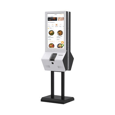 350nits Dual Sided LCD Touch Screen Kiosk For POS Terminal