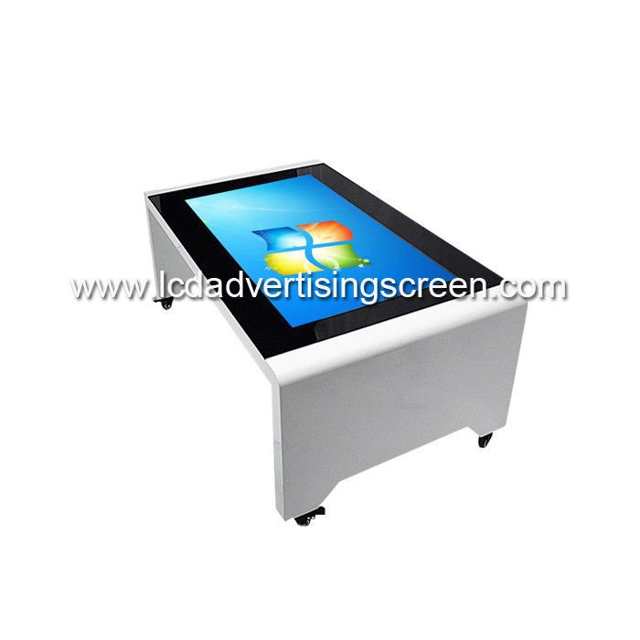 43 Inch Meeting Room Waterproof Smart PCAP Touch Screen Table Display with Win 10 System