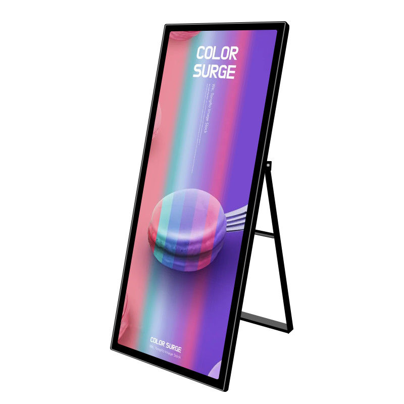 1920x1080 Full LCD Display Standing Advertising Kiosk