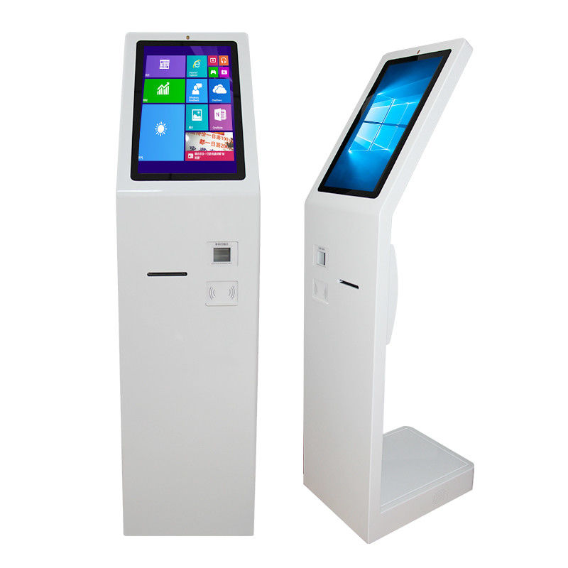 19'' Capacitive Touch Screen Query Machine 450cd/m2 With QR Scanner