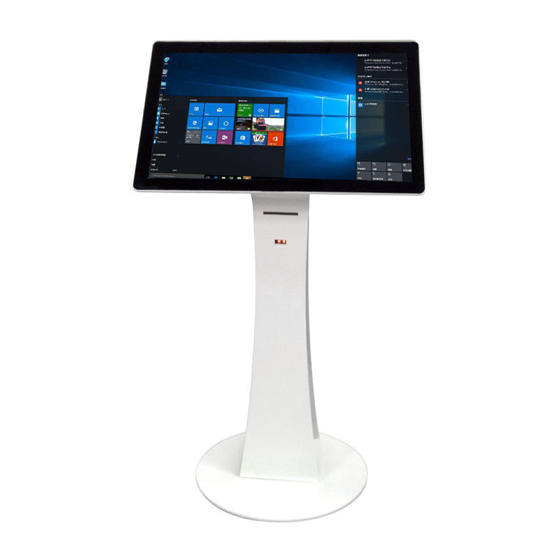 Capacitive Touch 32 Inch LCD Kiosk Support Split Screen 250cd/M2