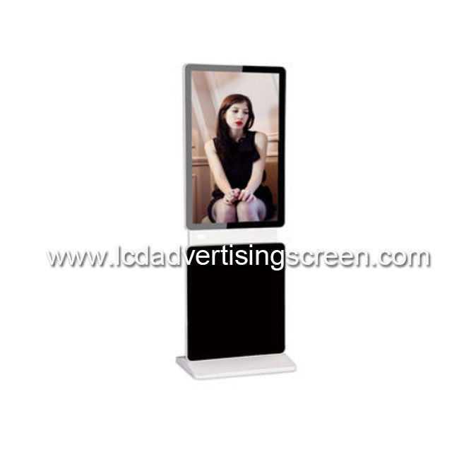 43in Rotate Floor Standing TFT LCD WiFi Kiosk For Advertising